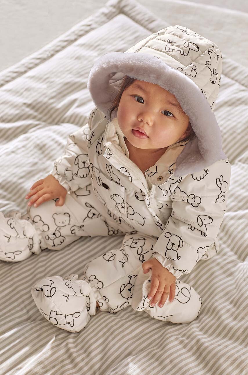 Комбинезон для младенцев Mayoral Newborn цвет бежевый
